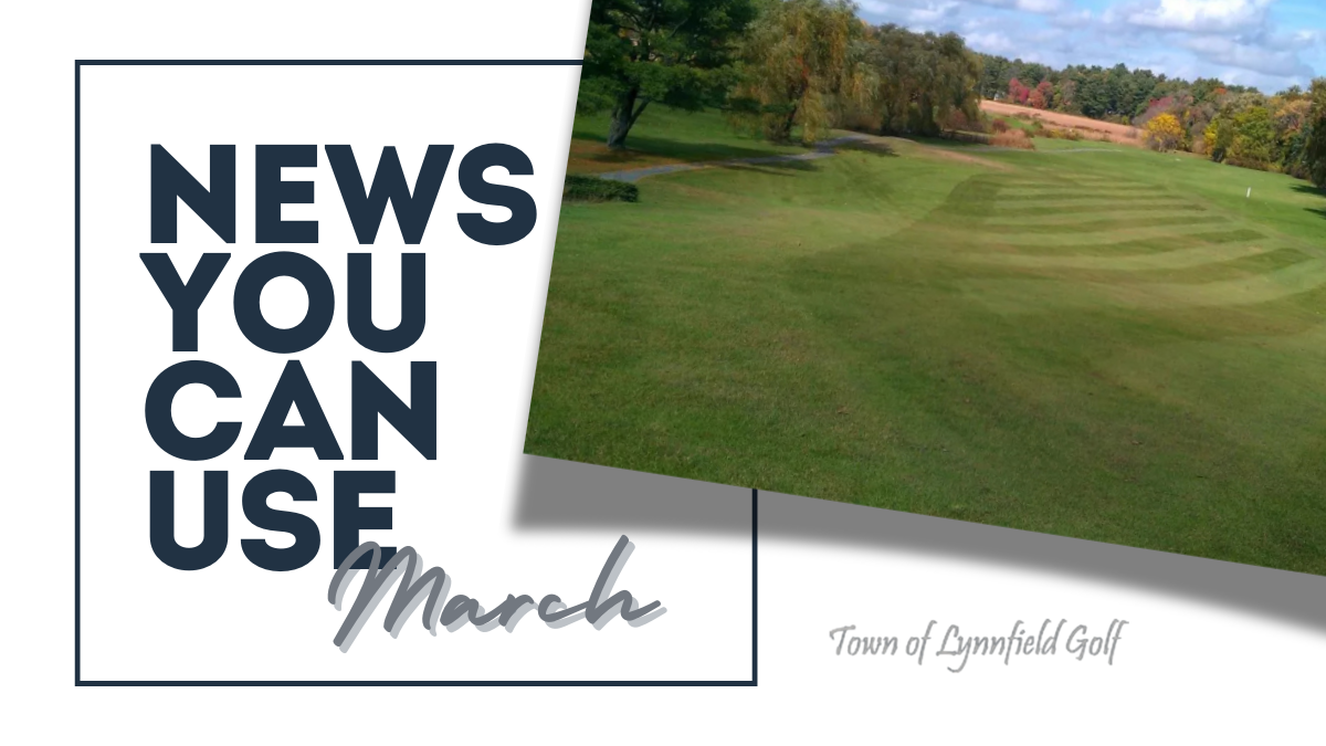 March – News you can use