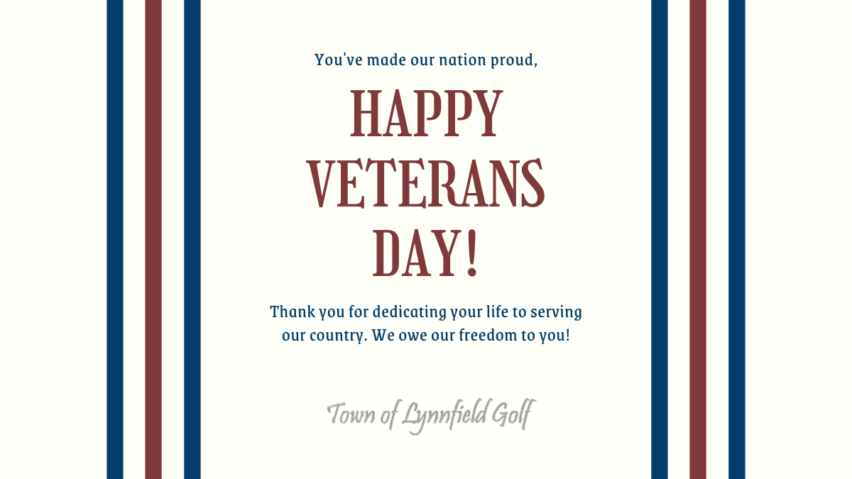 Veterans Day Special